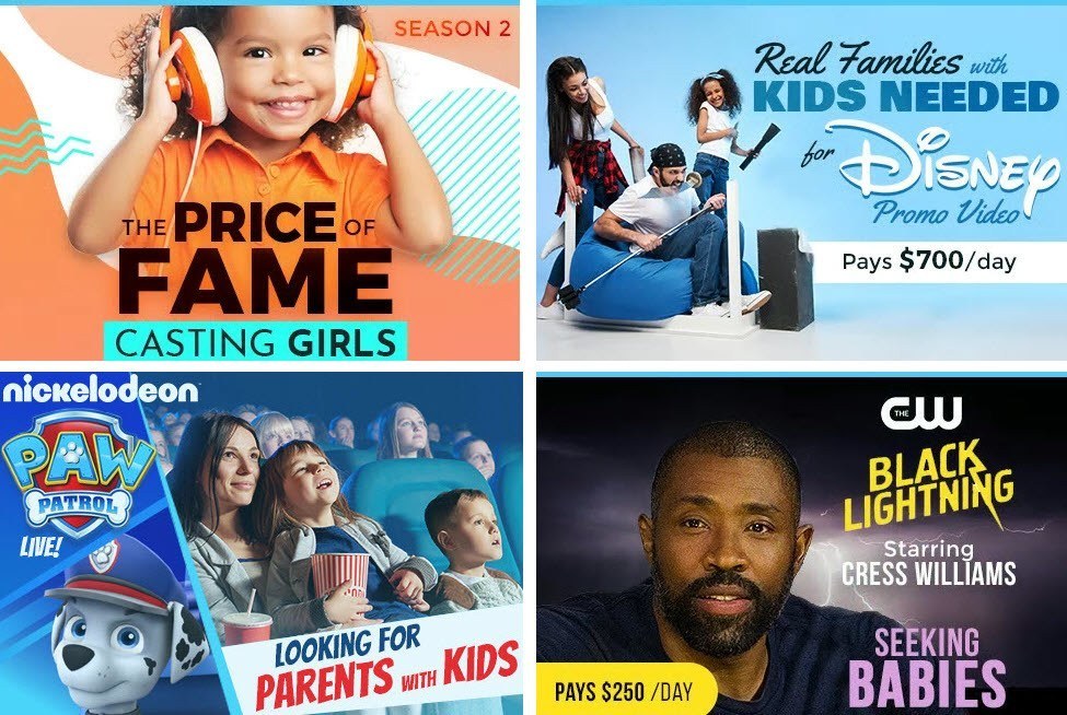 Online Casting Babies and Kids Acting Jobs