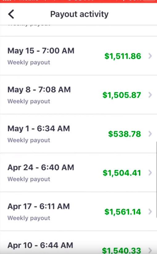 Arturo Bryja lyft driver income