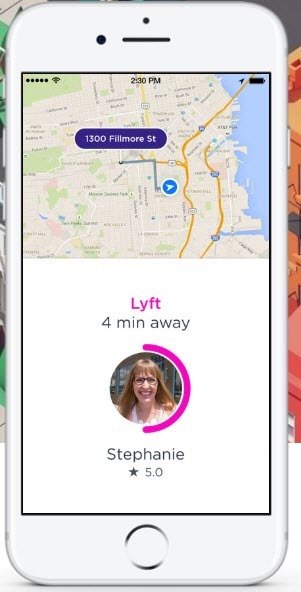 Lyft driver app