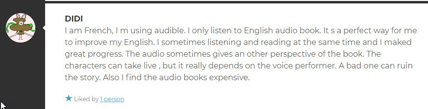 Audible review about audio books