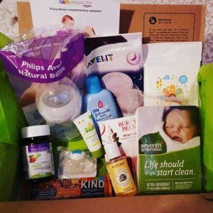Free Baby Box Diapers Bottle Wipes