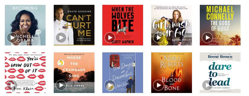 Free Audible audio books streaming