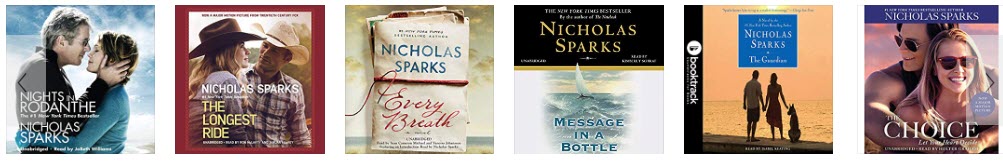 Best Nicholas Sparks audiobooks free