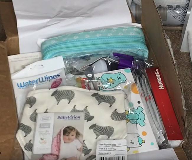 Amazon Free baby box welcome gift