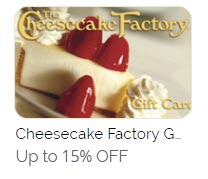 Cheesecake Factory Coupons Discounts