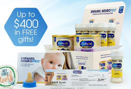 never received enfamil samples