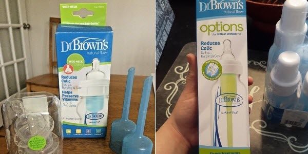 Dr. Brown options natural anti colic baby bottles review