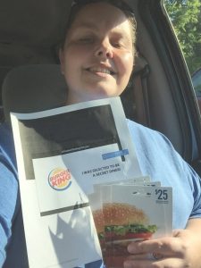 Free burger king mystery shopper